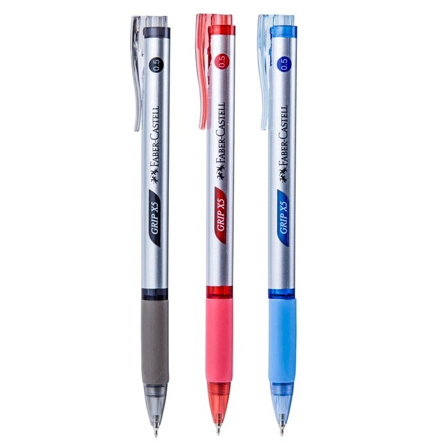 Faber Castel  ปากกาลูกลื่น-คลิก0.5มม.GriP -X5 สีน้ำเงิน