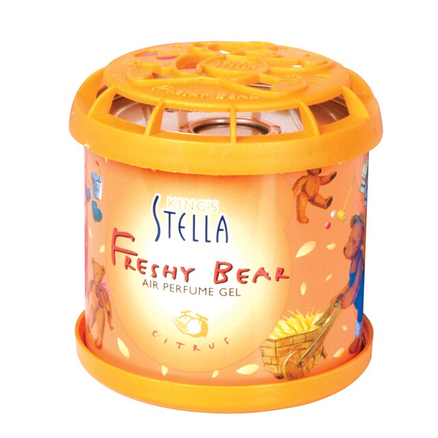 STELLA FRESHY BEAR GEL เจลน้ำหอม คิงส์สเตลล่า กลิ่นซีตรัส 80 กรัม