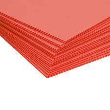 PP.BOARD&nbsp;65*49cm(2mm)แดง
