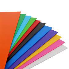 PP.BOARD&nbsp;65*49cm(3mm)เหลือง