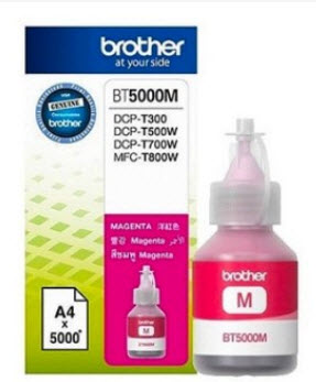 หมึกเติม สีชมพู Brother BT-5000