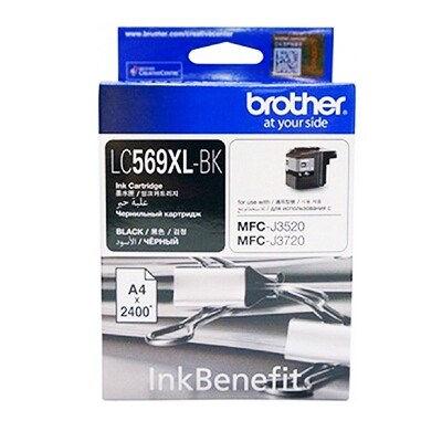 ตลับหมึกอิงค์เจ็ท LC-37BK ดำ Brother