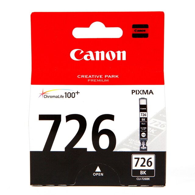 ตลับหมึกอิงค์เจ็ท สีดำ Canon CLI-726BK