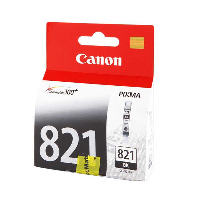 ตลับหมึกอิงค์เจ็ท สีดำ Canon CLI-821BK