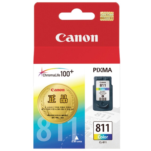 ตลับหมึกอิงค์เจ็ท 3 สี Canon CL-811