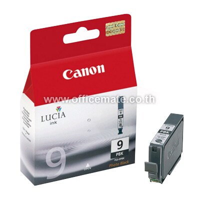 ตลับหมึกอิงค์เจ็ท PGI-9PBK โฟโต้สีดำ Canon