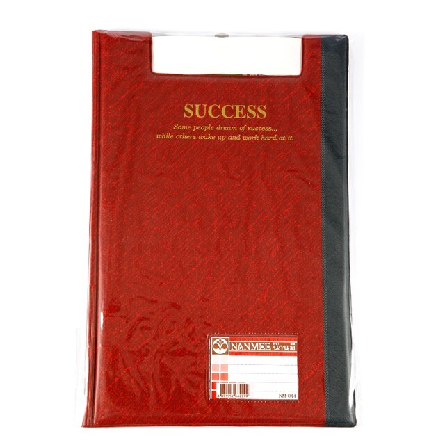 คลิปบอร์ด F4 แดง นานมี NM-044