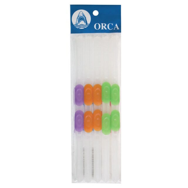 ลิ้นแฟ้มพลาสติกOrca*FTN-1(50/กล่อง)8กล/