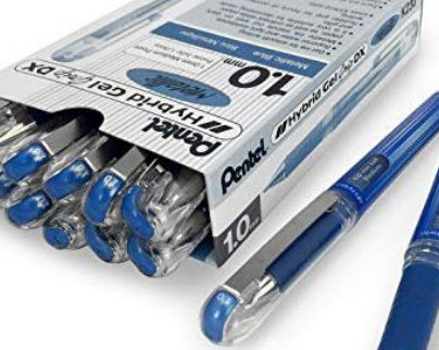 PENTEL ปากกาหมึกเจล 1.0 หมึก เพนเทล สีน้ำเงิน รุ่น K230