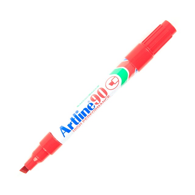 Artline ปากกามาร์คเกอร์ สีแดง อาร์ทไลน์ EK-90