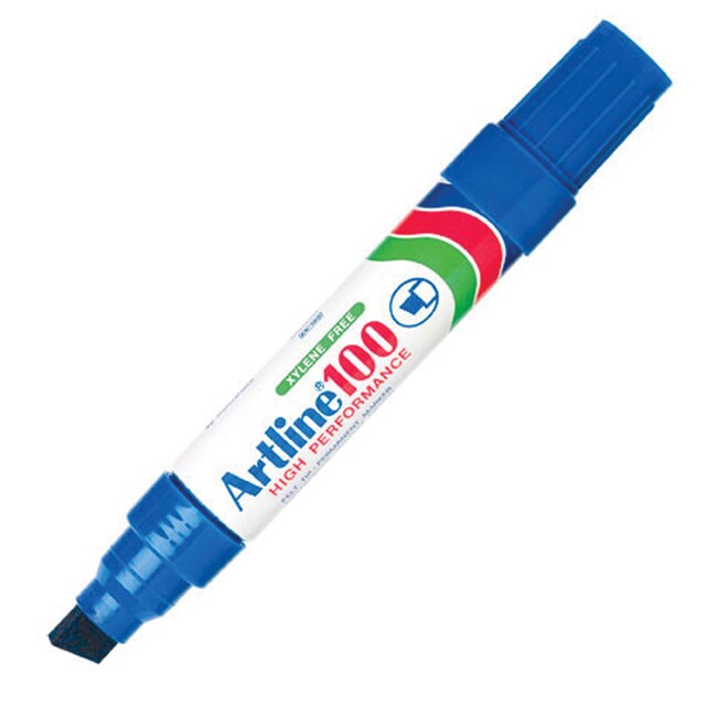 Artline ปากกามาร์คเกอร์ สีน้ำเงิน อาร์ทไลน์ EK-100