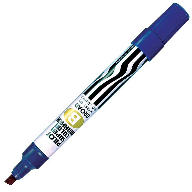 Pilot ปากกามาร์คเกอร์ หัวตัด หมึกสีน้ำเงิน ไพล็อต SC-B