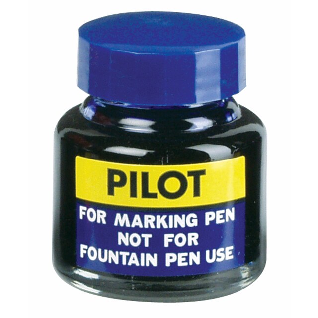 Pilot Refill Ink หมึกเติมปากกามาร์คเกอร์ 30cc. หมึกสีน้ำเงิน ยี่ห้อ ไพล็อต