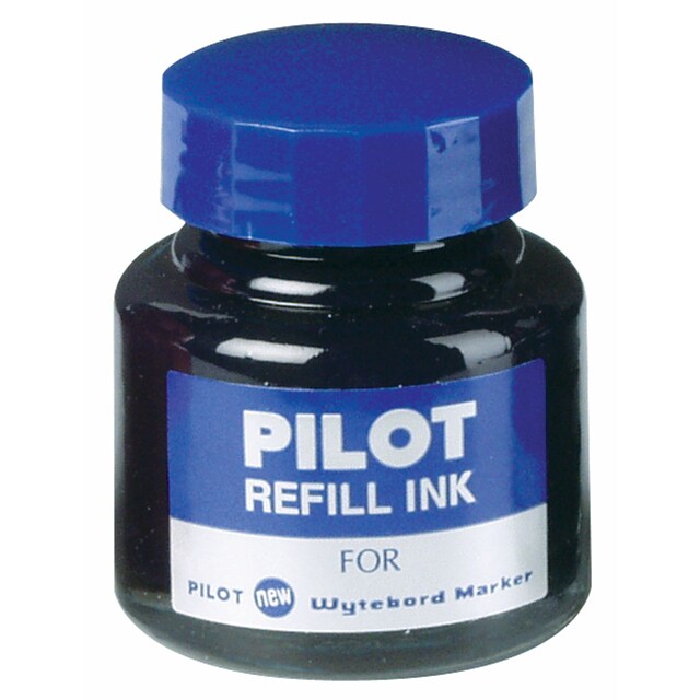 Pilot หมึกเติมปากกาไวท์บอร์ด 30 ซีซี. สีน้ำเงิน ไพล็อต