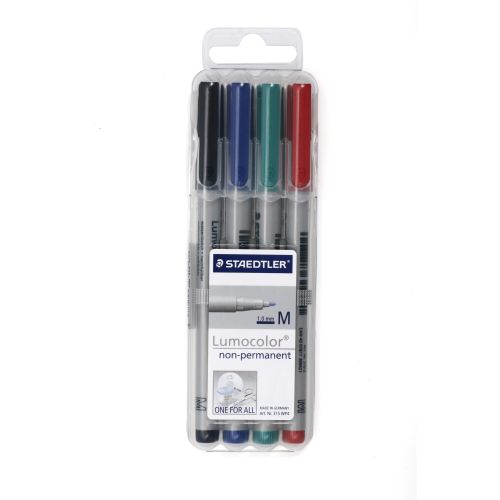 STAEDTLER ปากกาเขียนแผ่นใส ลบได้ สีน้ำเงิน 1.0 มม. สเต็ดเล่อร์ 315M