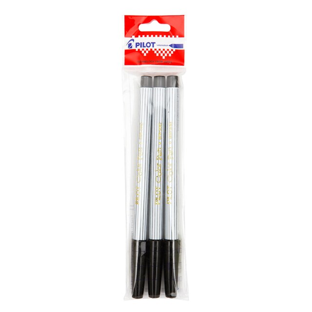 Pilot  ปากกาเมจิก  หมึกสีดำ 1มม. ยี่ห้อ ไพล็อต SDR200