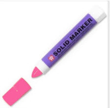 Sakura ปากกาเพ้นท SOLID MARKER สีชมพู