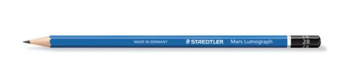 STAEDTLER ดินสอเขียนแบบ 2B -100 (12แท่ง/กล่อง) สเต็ดเล่อร์ Lumograph