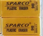 SPARCO ยางลบดินสอ 940 PLASTIC  (2ก้อน/แพ็ค)