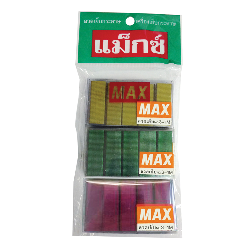 ลวดเย็บ ม้า 3-1M แพ็ค3กล่อง