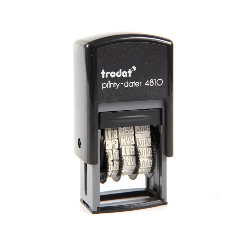 ตรายางวันที่ โทรดัท TR-4810 3.8 มม. อังกฤษ สีดำ