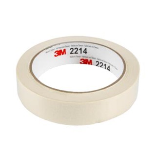 เทปกระดาษกาวย่น 3M รุ่น2214 3/4นิ้วยาว25เมตร(18MM)