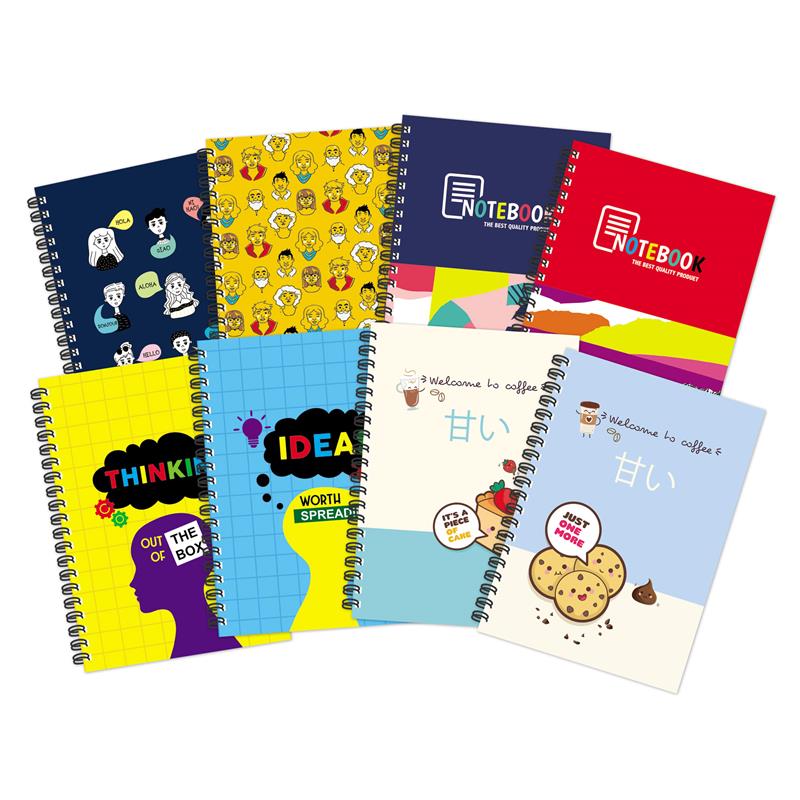 สมุดปกแข็งสันห่วง A5 70แกรม 100แผ่น วีนัส HVDW-A51007